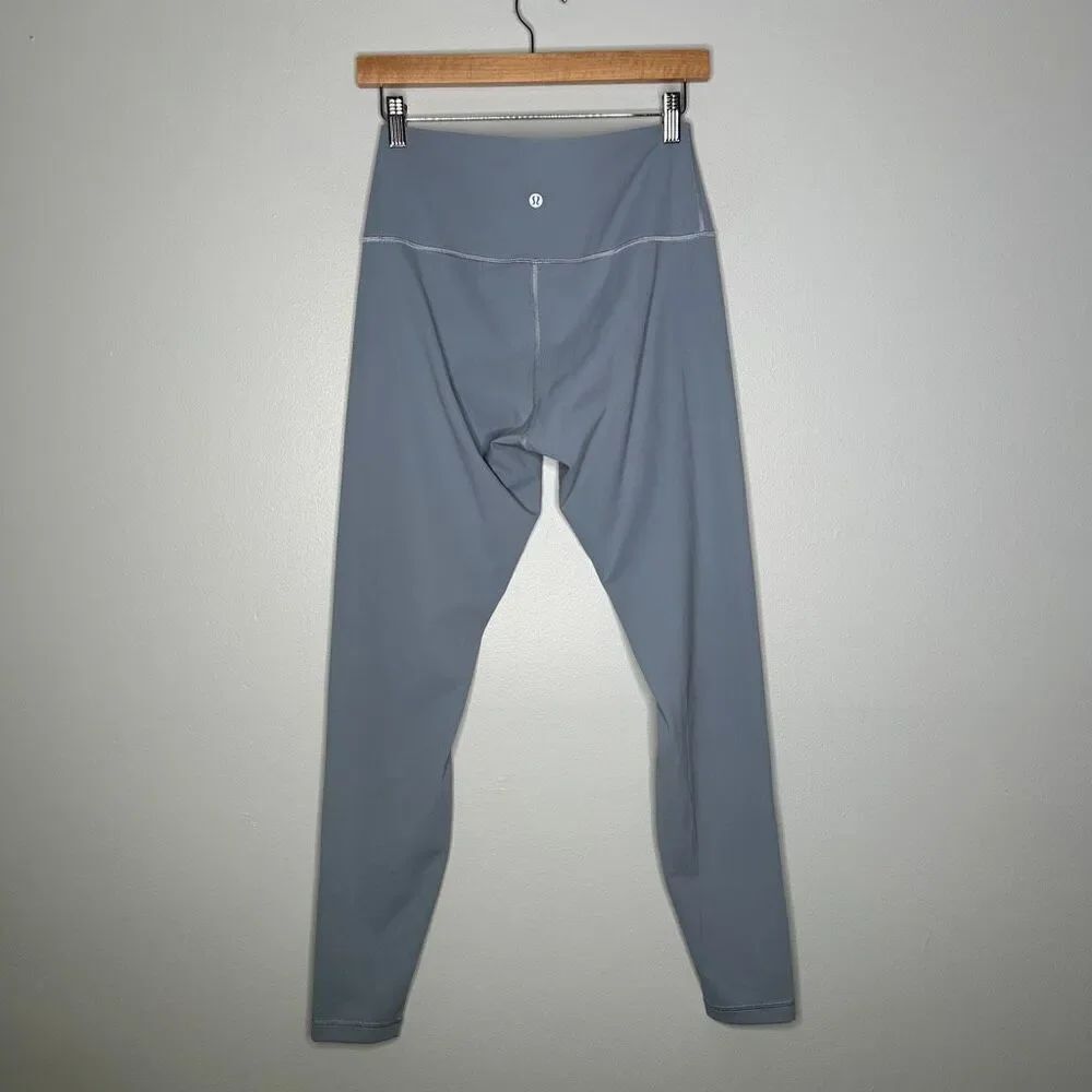 Lululemon Align High Rise Legging Light Blue Grey Size 10